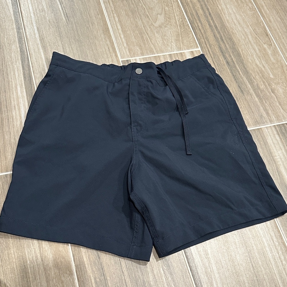 Abercrombie & Fitch Navy Drawstring Shorts